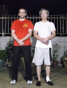 Sifu Yuri con Grand Master Michael Tang