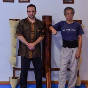 Sifu Yuri Morelli con GM Michael Tang